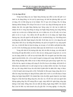 Phân tích rủi ro tín dụng & biện pháp phòng ngừa rủi ro tín dụng tại NHĐT & PT chi nhánh Bạc Liêu