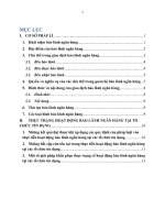 Phân tích cơ sở pháp lýcho hoạt động bảo lãnh ngân hàng và thực trạng hoạt động bảo lãnh ngân hàng tại tổ chức tín dụng