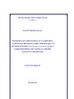 thành phần sâu, nhện hại hoa cúc và thiên địch của chúng; đặc điểm sinh vật học, sinh thái học của rệp muội xanh đen (pleotrichophorus chrysanthemi theobald.) và biện pháp phòng trừ tại hòa an, chợ mới, an giang vụ thu đông 2012