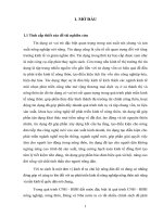 Một số giải pháp nâng cao chất lượng tín dụng đối với nông hộ tại NHNo & PTNT huyện Can Lộc, tỉnh Hà Tĩnh