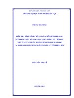 điều tra tình hình chăn nuôi, chế biến mật ong, sự tồn dư một số kim loại nặng, hóa chất bảo vệ thực vật và thuốc kháng sinh trong mật ong tại một số cơ sở chăn nuôi ong ở các tỉnh phía bắc