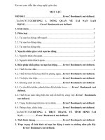 Tình hình tai nạn lao động ở nước ta trong những năm gần đây 