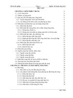 Thiết kế tổ chức thi công hồ chứa nước canh hiển