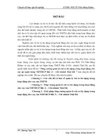 Tăng cường quản lý rủi ro tín dụng trong hoạt động cho vay tại ngân hàng NHTMCP Bắc Á – Chi nhánh Thái Hà