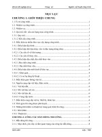 đồ án thi công đập dâng bồng sơn