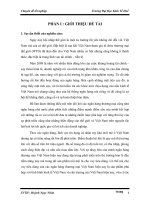 Phân tích tình hình cho vay tiêu dùng tại Ngân hàng Thương mại cổ phần Sài Gòn Thương Tín – Chi nhánhQuảng Ngãi