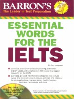 barrons essential words for ielts 