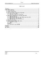 đồ án thi công hồ chứa nước đắc lộc