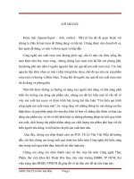 Bài tiểu luận tìm hiểu quy trình sản xuất rượu mùi