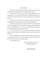 Nghiên cứu ảnh hưởng của quá trình phát triển các khu công nghiệp đến chất lượng nước trong hệ thống thuỷ nông bắc hưng hải