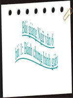 Bài giảng ngữ văn 6 bài 1 bánh chưng bánh giày2 