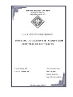 công cuộc cải cách kinh tế  xã hội ở xiêm cuối thế kỉ xix đầu thế kỉ xx