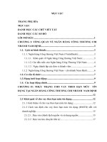 Thực trạng cho vay theo hạn mức tín dụng đối với doanh nghiệp tại Ngân hàng Công Thương – chi  nhánh Nam Định