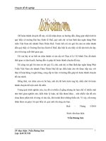 PHÂN TÍCH THỰC TRẠNG VÀ GIẢIPHÁP CÔNG TÁC HỖ TRỢ SAU ĐẦU TƯ CỦA NGÂN HÀNG PHÁT TRIỂN VIỆT NAM CHI NHÁNH TỈNH THỪA THIÊN HUẾ ĐỐI VỚI CÁC DOANH NGHIỆP