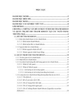 Nâng cao chất lượng quản trị rủi ro thanh khoản tại Ngân hàng TMCP CôngThương Việt Nam