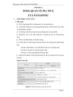 Tổng quan về lập trình PLC PANASONIC