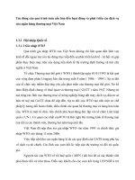 Tác động của quá trình toàn cầu hóa đến họat động và phát triển các dịch vụ của ngân hàng thương mại Việt Nam