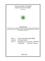 ĐÁNH GIÁ THỰC TRẠNG VÀ ĐỀ XUẤT GIẢI PHÁP THỰC HIỆN CHI TRẢ DỊCH VỤ MÔI TRƯỜNG RỪNG THEO NGHỊ ĐỊNH 99/2010/NĐ-CP Ở TỈNH BẮC GIANG