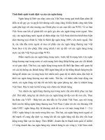 Tình hình cạnh tranh dịch vụ của các ngân hàng