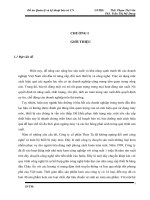 nâng cao hiệu quả thiết bị oee của công ty cổ phần thủy tạ