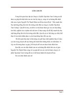 Đẩy mạnh tiêu thụ mặt hàng đồng tấm trên thị trường miền bắc tại công ty cổ phần tập đoàn tam cường