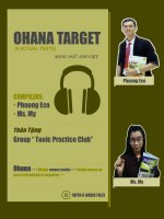 BÀI GIẢI TARGET TOEIC