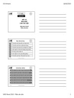 Bài giảng Word căn bản phần 10