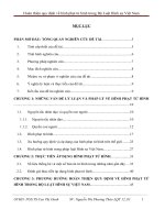 Hoàn thiện quy định về hình phạt Tử hình trong Bộ luật Hình sự Việt Nam