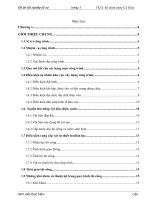 Thiết kế thi công hồ chứa nước cà giây