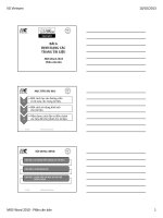 Bài giảng Word căn bản phần 6