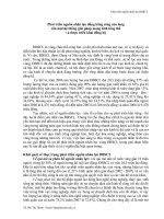 Phát triển nguốn nhân lực đồng bằng sông cửu long cần một hệ thống giải pháp mang tính tổng thể và được triển khai đồng bộ