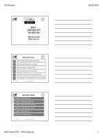 Bài giảng Word nâng cao phần 7