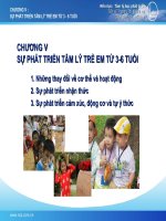 Sự Phát Triển Tâm Lý Trẻ Em Từ 3-6 Tuổi