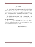 Xây dựng hệ thống thông tin quản lý bán vé tại công ty hàng không việt nam vietnam airlines