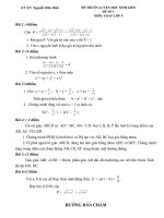 Tuyển tập bộ đề ôn thi HSG toán 9 file word kèm đáp án chi tiết
