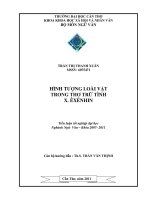 hình tượng loài vật trong thơ trữ tình x  êxênhin 