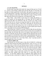 LATS Đánh giá tài nguyên du lịch nhân văn ở tỉnh Thừa Thiên  Huế