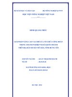 giải pháp nâng cao vai trò của tổ chức công đoàn trong doanh nghiệp ngoài quốc doanh trên địa bàn huyện mỹ hào, tỉnh hưng yên