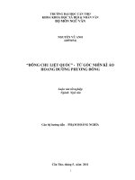 “đông chu liệt quốc”   từ góc nhìn kì ảo hoang đường phương đông 