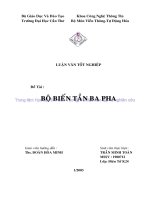 luân văn tốt nghiệp bộ biến tần ba pha