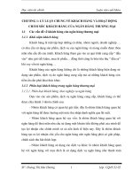 LÝ LUẬN CHUNG VỀ KHÁCH HÀNG VÀ HOẠT ĐỘNG CHĂM SÓC KHÁCH HÀNG CỦA NGÂN HÀNG THƯƠNG MẠI