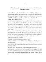 RỦI RO CỦA NGAN HÀNG THƯƠNG MẠI NHÌN TỪ GÓC ĐỘ LÍ LUẬN VÀ KINH NGHIỆM CÁC NƯỚC