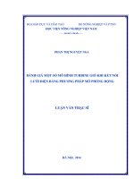 đánh giá một số mô hình turbine gió khi kết nối lưới điện bằng phương pháp mô phỏng động