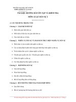 Hướng dẫn ôn tập và làm bài thi môn Luật Dân sự 2