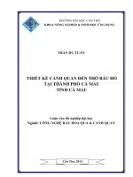 thiết kế cảnh quan đền thờ bác hồ tại thành phố cà mau tỉnh cà mau 