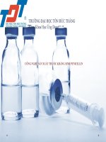 công nghệ sản xuất Penicillin