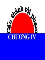 Cấu Thành Tội Phạm