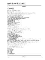 Một số giải pháp marketing nhằm thu hút khách hàng 