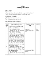 Giáo án toán 1 chương 1 bài 1 tiết học đầu tiên 5