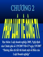 Pháp Luật Về Công Ty